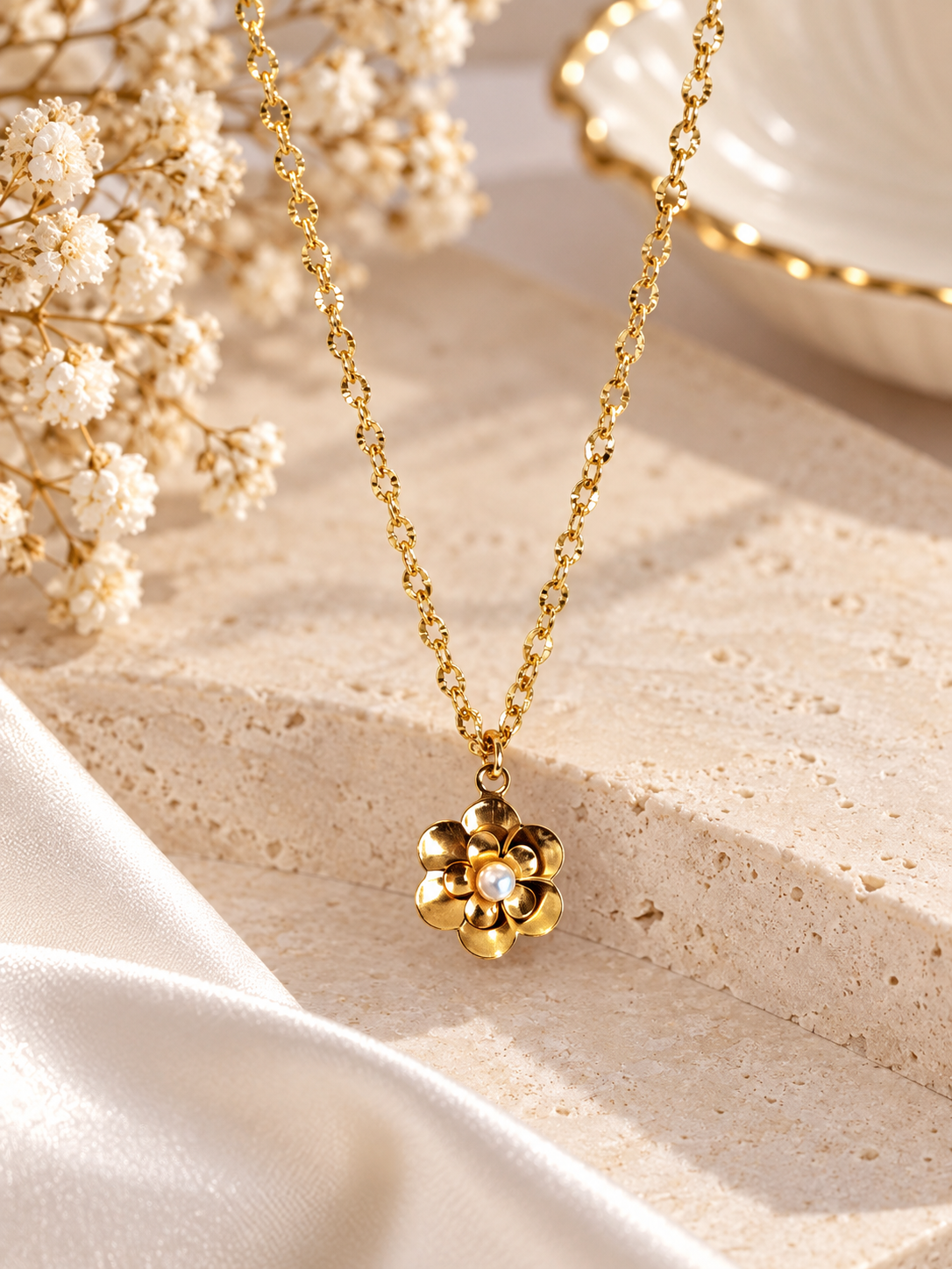 Collier petite fleur